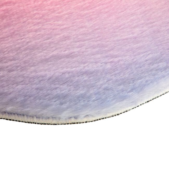 Ombre Cloud 75cm x 139cm Faux Rabbit Rug