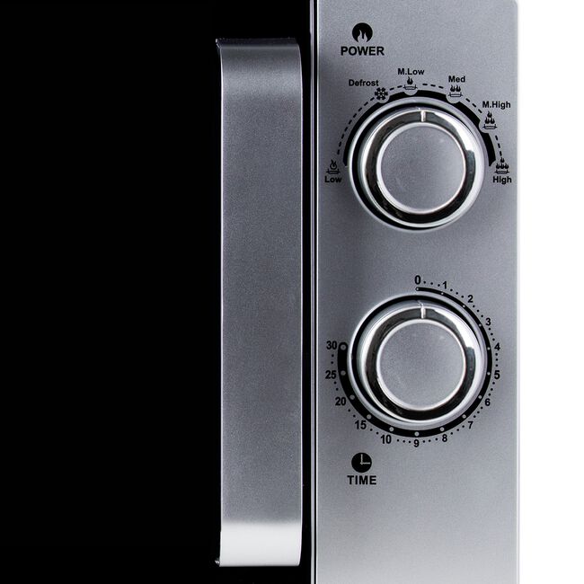 Haden 700W Chester Silver 20L Microwave