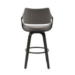 BECKETT Barstool Woven Grey