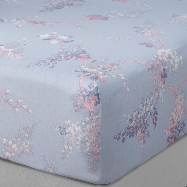 WISTERIA HEATHER Single Fitted Sheet