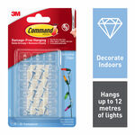Command 20 Pack Strips Clear Decorating Clips