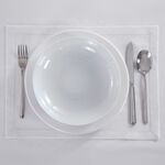 Dobby Stitch White 2PK Placemat