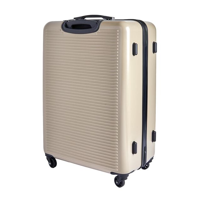 Large Lightweight Hardshell Luggage - Champagne