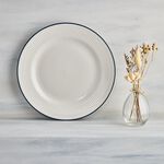 Abney & Croft Blue Rim 12 Piece Dinner Set