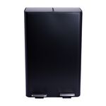 60L RECYCLING BIN Black