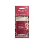 Wax Lyrical Sugared Rhubarb Car Air Freshener