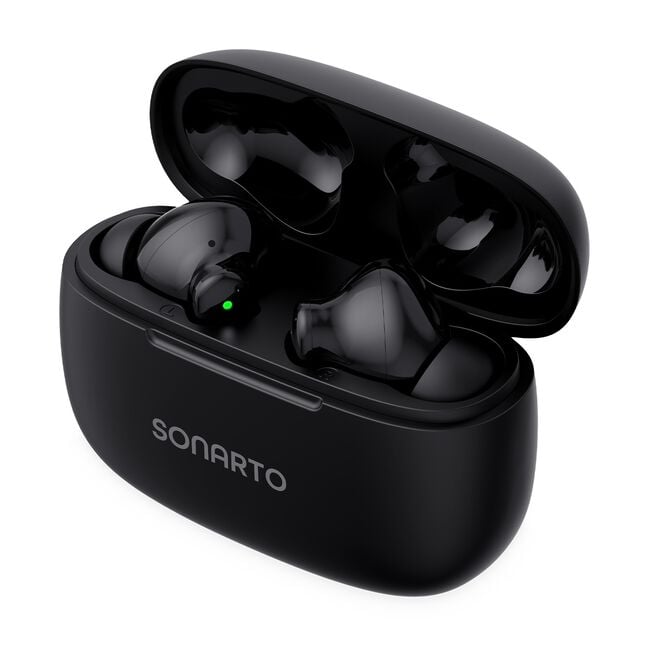 SONARTO TRUE WIRELESS EARBUDS - BLACK