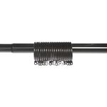 EXTENDABLE BALL 28mm 200-380cm Black Nickel