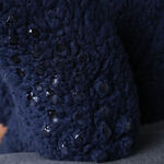 Teddy Socks Pair - Navy