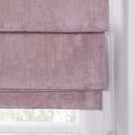 BLACKOUT & THERMAL TEXTURED ROSE 90X140cm Roman Blind