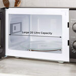 Tower Black 20L 700W Microwave