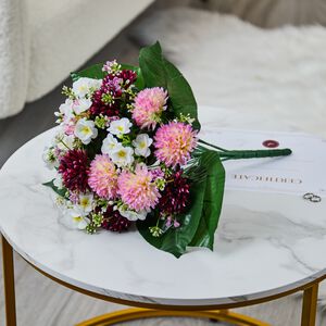 Blush & Bloom Mixed Chrysanthemum Floral Bouquet