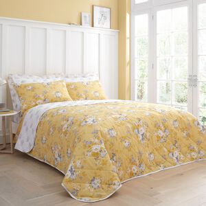 Mona Bedspread 200cm x 220cm - Ochre