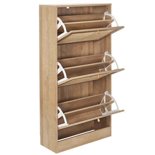 Bali 3 Door Shoe Cabinet 