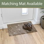 JVL Geo Brown Mega Runner 57cm x 150cm