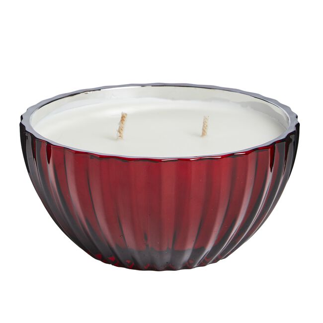 Ambianti Christmas Bauble Red 310g Candle