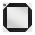 Westbury Black Square Mirror 56cm