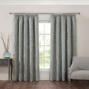PENCIL PLEAT JESS SAGE 66X54 Curtains 