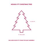 Nevada 7ft Christmas Tree