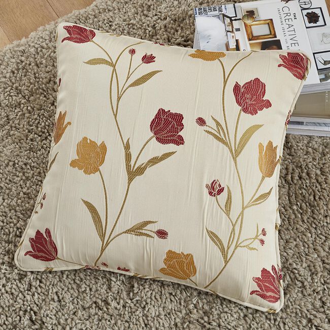 Curtina Juliette Cushion 43cm x 43cm - Natural