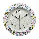 BUTTERFLY WALL Clock 25cm