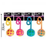 Rubber Yoyo Toy With Squeaker - Assorted