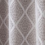 PENCIL PLEAT PEARL DOVE GREY 66x54 Curtain