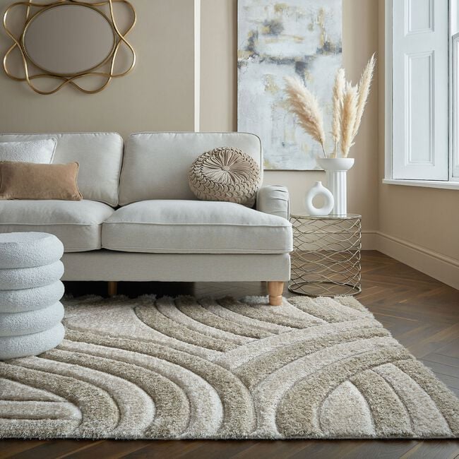 VELVET CARVED NATURAL 160x230cm Rug