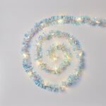 1.8m Light Up Tinsel Glitter With Timer Function