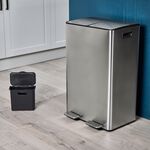 60L RECYCLING BIN Platinum
