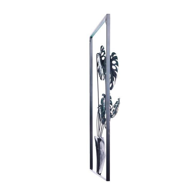 Metal Framed Palm Tree Garden Wall Art