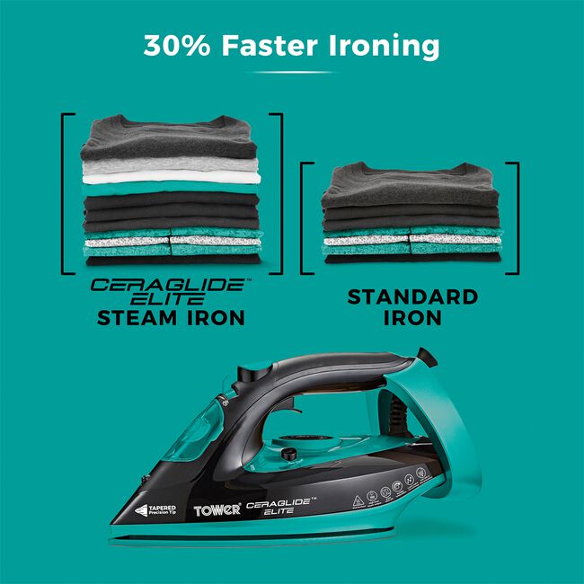 Tower Ceraglide 3100W Steam Iron