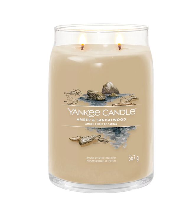 Yankee Candle® Amber & Sandalwood Large Jar
