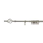 EXTENDABLE CAGE 19mm 70-120cm Brushed Nickel