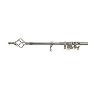 EXTENDABLE CAGE 19mm 70-120cm Brushed Nickel