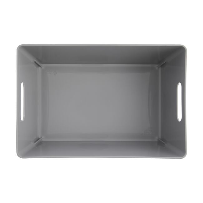 Studio 4.02 Rectangular Basket Cool Grey