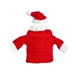Christmas Jumper & Hat Wine Bottle Cover