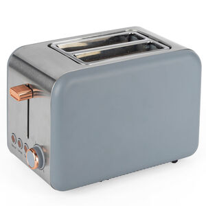Salter Grey & Rose Gold 2 Slice Toaster
