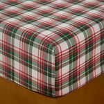 CHRISTMAS SCENE Single Fitted Sheet 