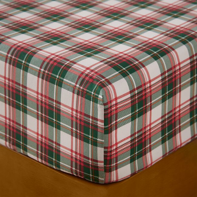 CHRISTMAS SCENE Single Fitted Sheet 