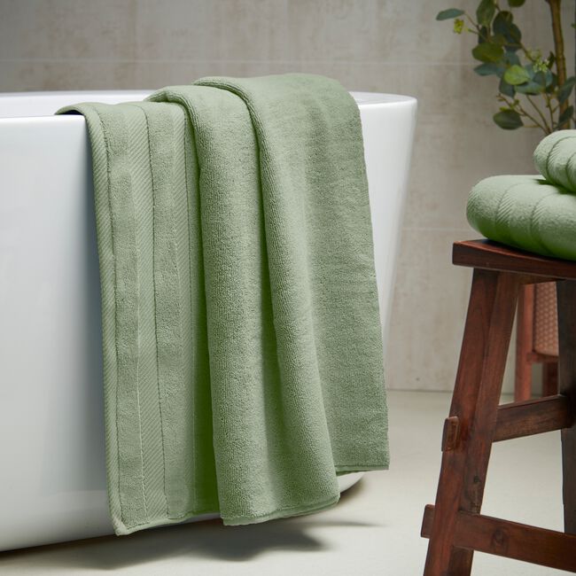 450GSM ZERO TWIST MOSS GREEN 50x90 Hand Towel