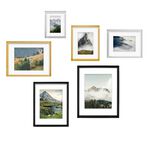 GALLERY EDGE 5x7 BLACK Photo Frame