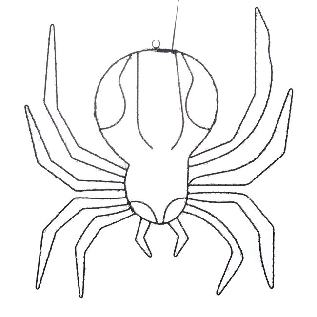 LED Spider Silhouette Light