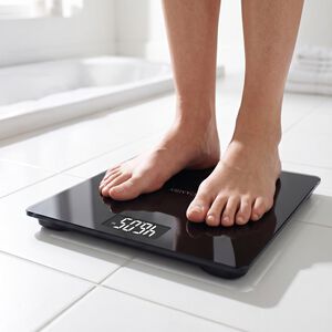 Camry Black Electronic Bathroom Scales