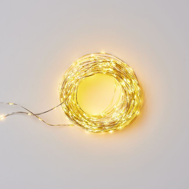 480 Warm White Micro LED Compact Christmas Lights