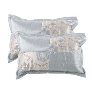 Nicole Day Alicia Duck Egg Pillowshams 50x75cm