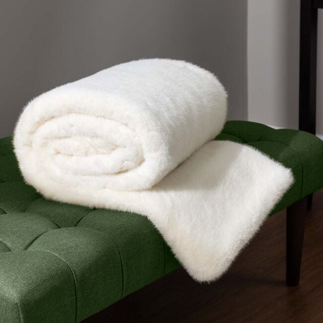 PAOLETTI STANZA ECRU 130X180 Throw