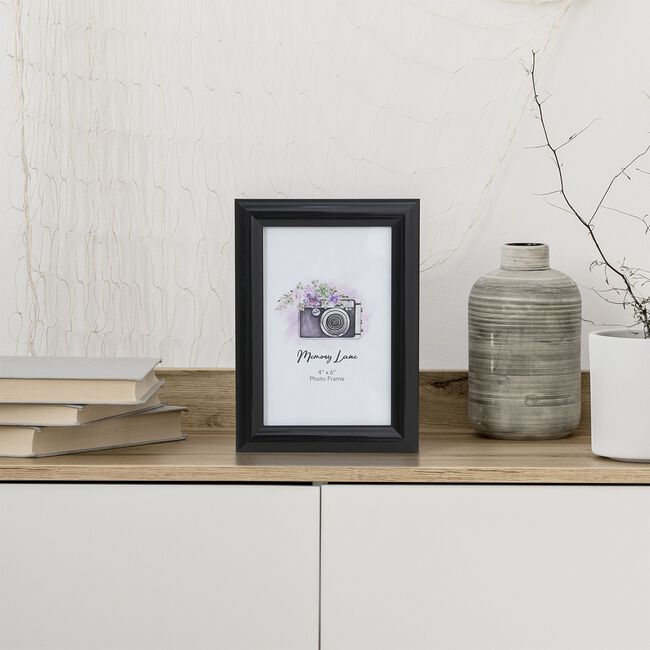 4X6 MEMORY LANE FRAME Black