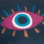 Deco Eye Cushion 45cm x 45cm - Multi