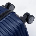 LARGE Lightweight Hardshell Luggage - Navy Blue